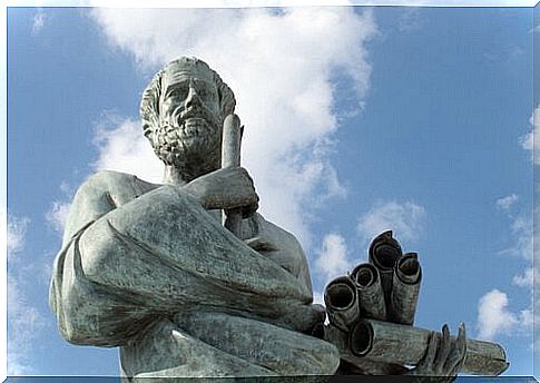 Aristotle, philosopher who spoke of happiness