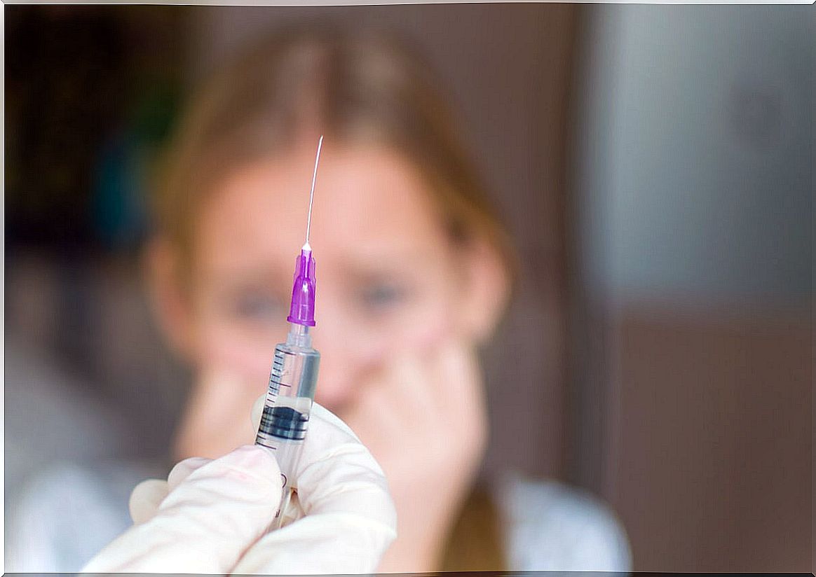 Trypanophobia or fear of needles