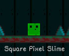 Τετραγωνικό Pixel Slime